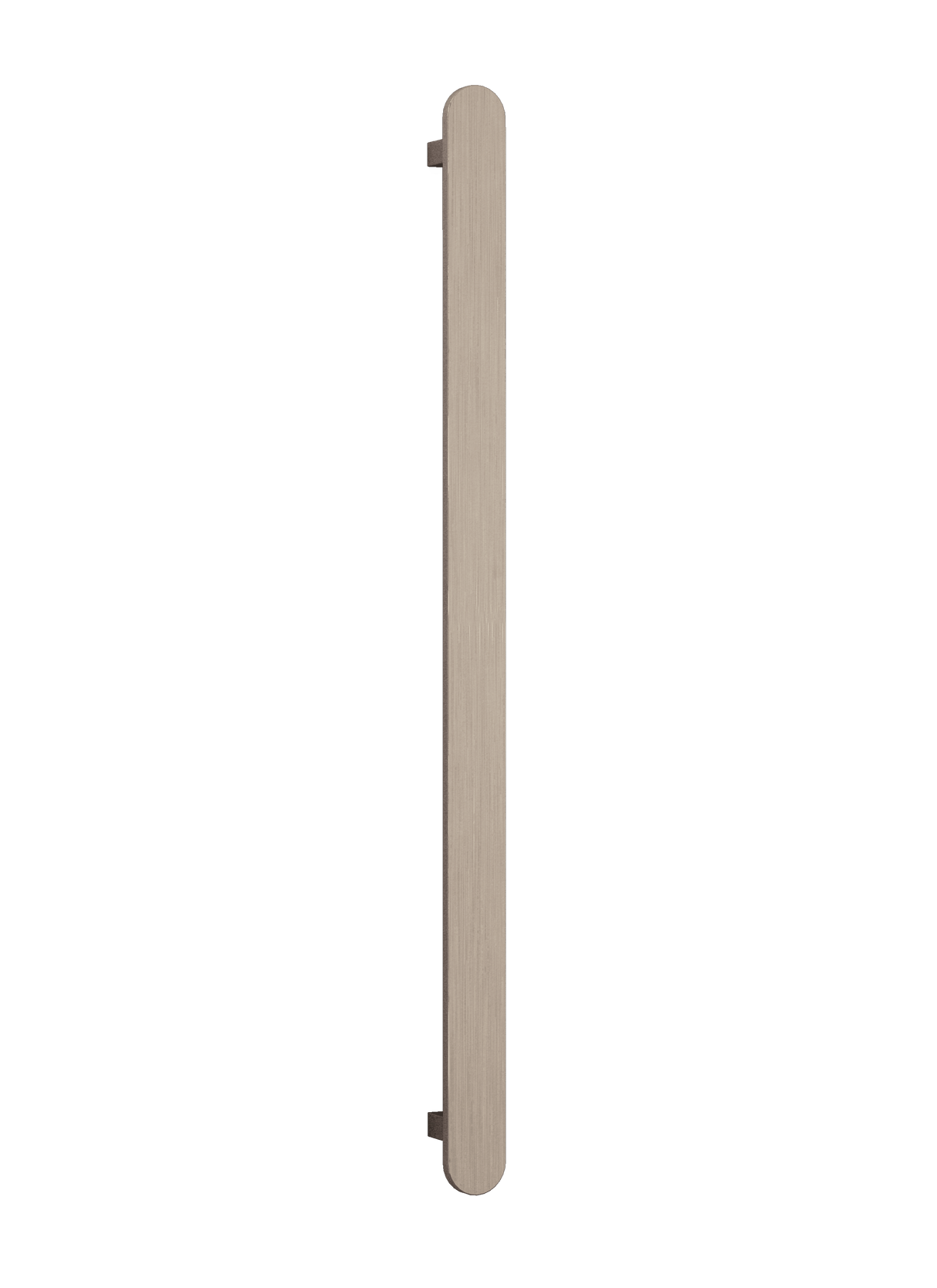 Thermorail Flat/Pill 12Volt Vertical Bar 900x50x50mm 20Watts - Brushed Nickel