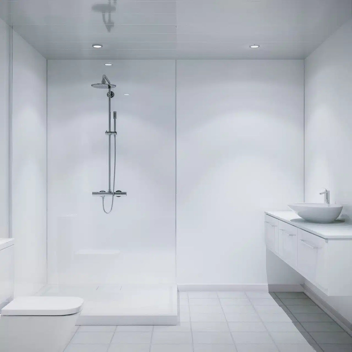 Wet Wall Panels 2 x Panel Shower Package Deal