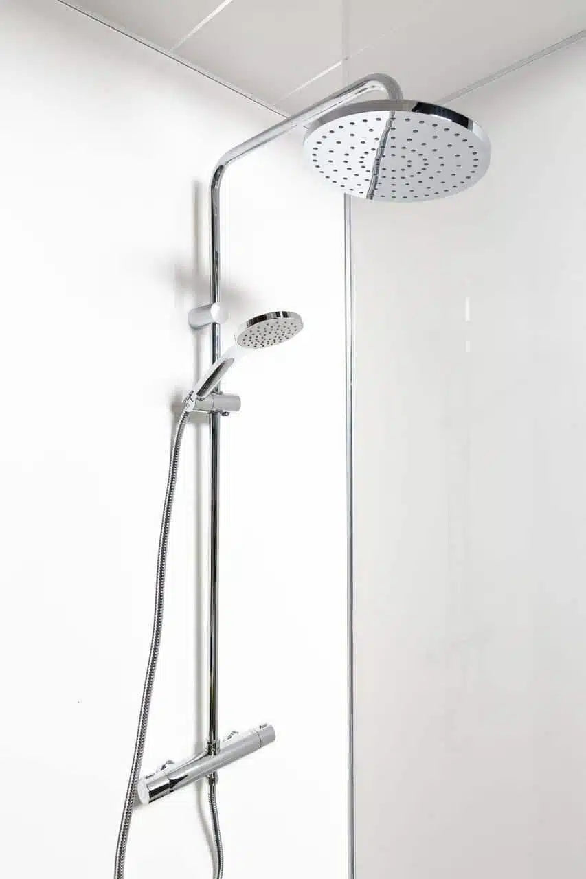 Blanco Gloss (2m) Wet Wall Panel - 2000mm (h) x 1000mm (w) x 10mm (d)