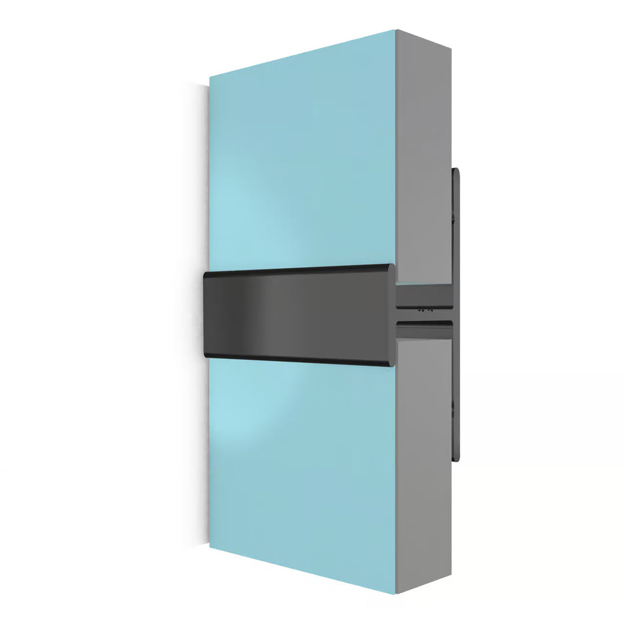 H Trim - Chrome - for Wet Wall Panels - 2400mm (h)
