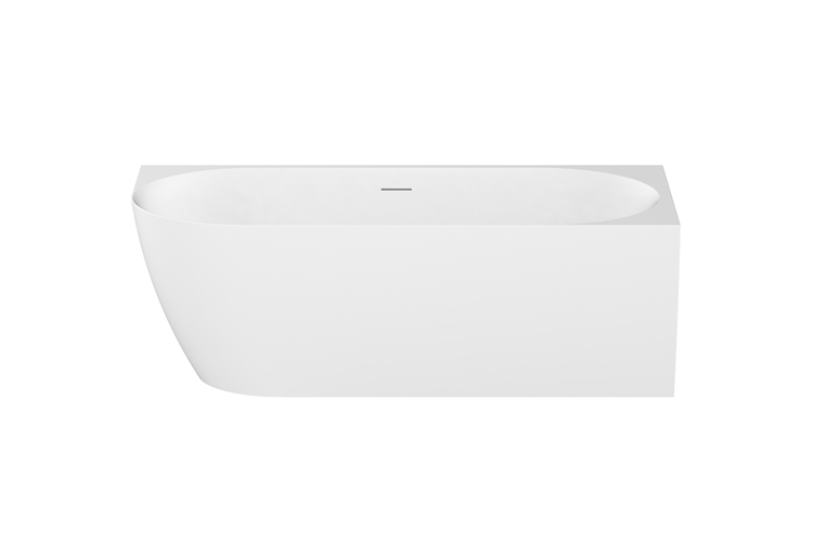 Glacier Acrylic Right Corner Bath 1700