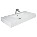 RAK Des 101 Wall Basin, 1 Tap Hole with Overflow