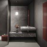 RAK Des 101 Wall Basin, No Tap Hole