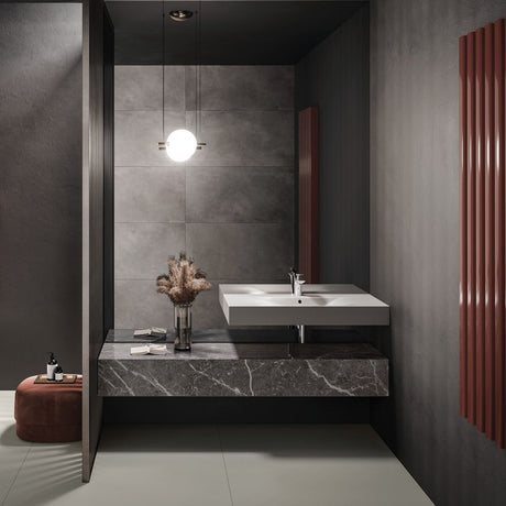 RAK Des 101 Wall Basin, No Tap Hole