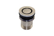 An image of Basin Pop Down Universal Plug and Waste 40mm connection Brushed Nickel
