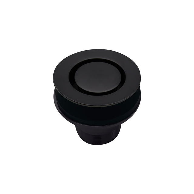 An image of Bath Pop Down® 40mm Bath Plug and Waste With Overflow Black Chrome