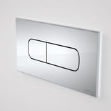 Caroma Forma Pearl Invisi Series II Dual Flush Plate and Buttons Chrome
