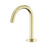 An image of Nero Tapware's Serenity Basin Arc Spout Brushed Gold