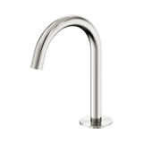 An image of Nero Tapware's Serenity Basin Arc Spout Brushed Nickel