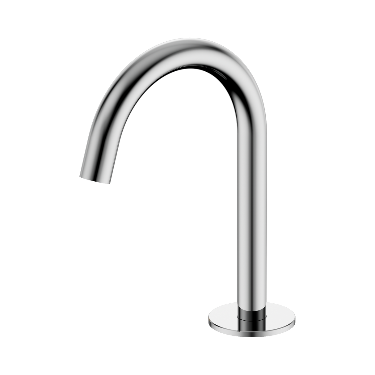 An image of Nero Tapware's Serenity Basin Arc Spout Chrome