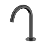 An image of Nero Tapware's Serenity Basin Arc Spout Gun Metal