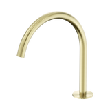 An image of Nero Tapware's Serenity Bath/Kitchen Arc Spout Brushed Gold