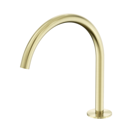 An image of Nero Tapware's Serenity Bath/Kitchen Arc Spout Brushed Gold