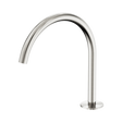 An image of Nero Tapware's Serenity Bath/Kitchen Arc Spout Brushed Nickel