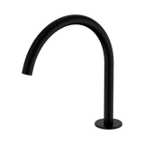 An image of Nero Tapware's Serenity Bath/Kitchen Arc Spout Matt Black
