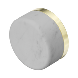 An image of Nero Tapware's Serenity Carrara Handle Brushed Gold