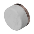 An image of Nero Tapware's Serenity Carrara Handle Brushed Bronze