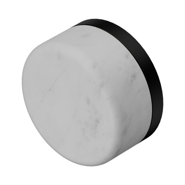 An image of Nero Tapware's Serenity Carrara Handle Matt Black