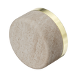 An image of Nero Tapware's Serenity Rome Travertine Handle Brushed Gold