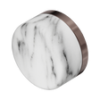 An image of Nero Tapware's Serenity Arabescato Corchia Handle Brushed Bronze