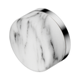 An image of Nero Tapware's Serenity Arabescato Corchia Handle Chrome