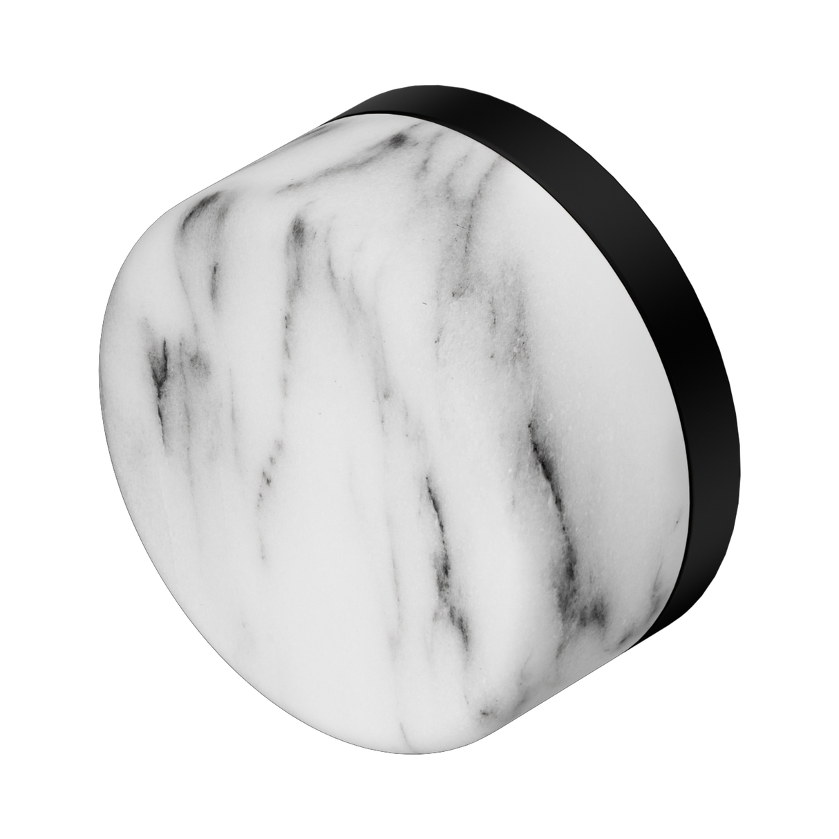 An image of Nero Tapware's Serenity Arabescato Corchia Handle Matt Black