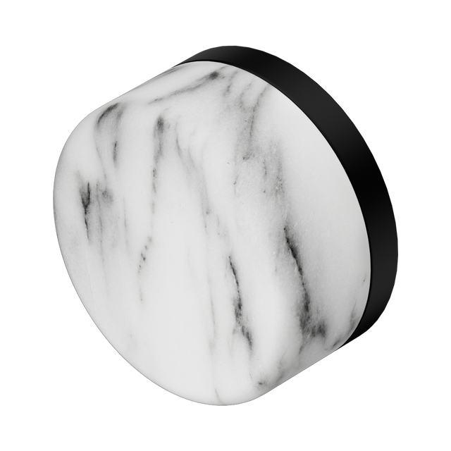 An image of Nero Tapware's Serenity Arabescato Corchia Handle Matt Black