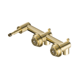 An image of Nero Tapware's Serenity Wall Basin Set Offset Spout Body Only