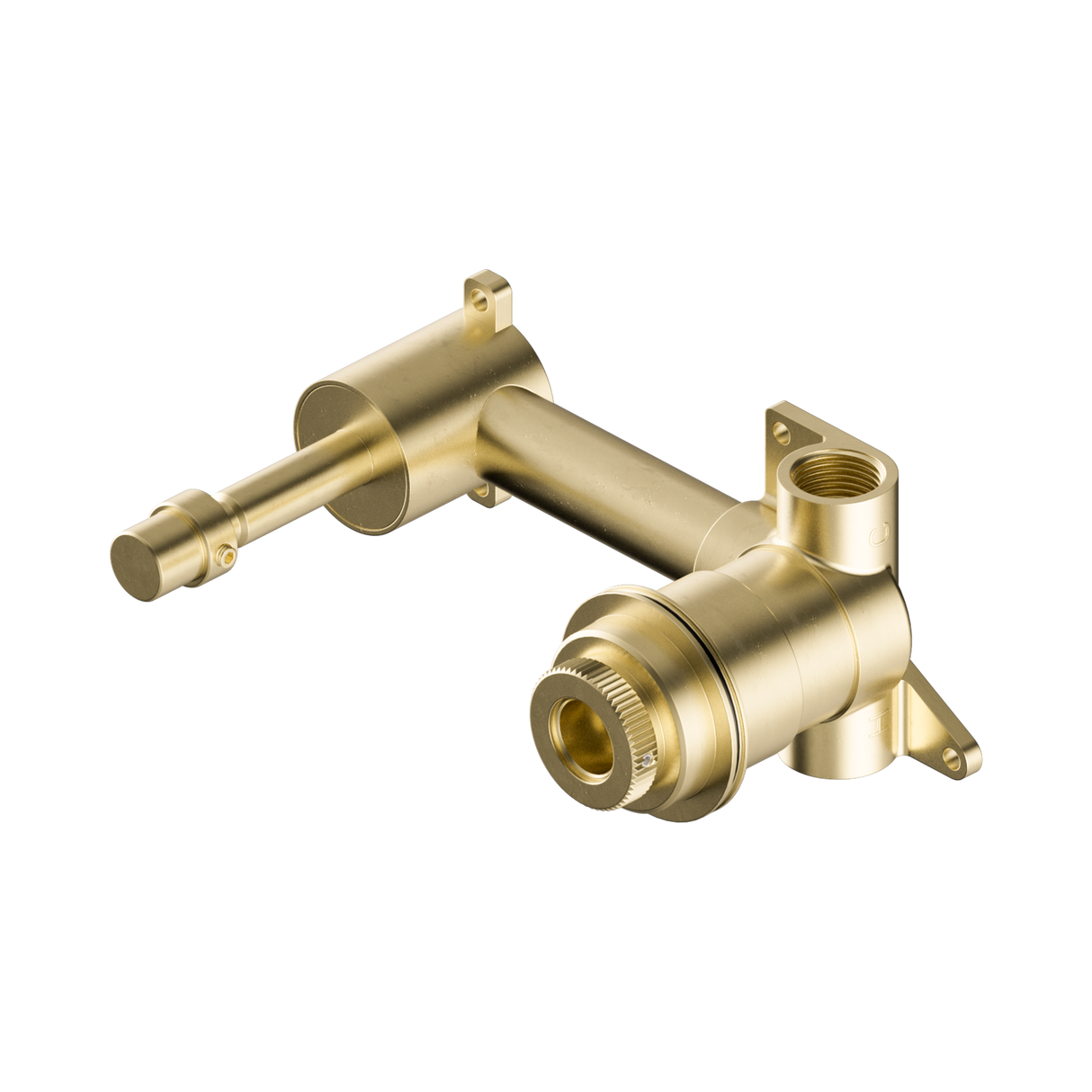 An image of Nero Tapware's Serenity Progressive Wall Basin Mixer Body Only