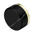 An image of Nero Tapware's Serenity Marquina Black Handle Brushed Gold