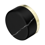 An image of Nero Tapware's Serenity Marquina Black Handle Brushed Gold
