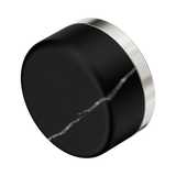 An image of Nero Tapware's Serenity Marquina Black Handle Brushed Nickel