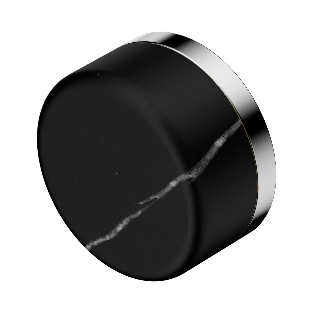 An image of Nero Tapware's Serenity Marquina Black Handle Chrome