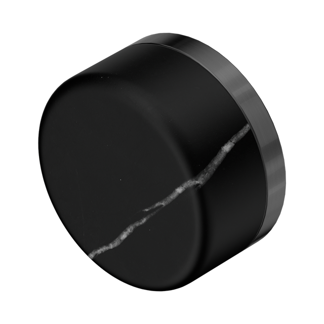 An image of Nero Tapware's Serenity Marquina Black Handle Gun Metal