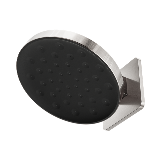 An image of Nero Tapware's Serenity Wall Shower Head Brushed Nickel