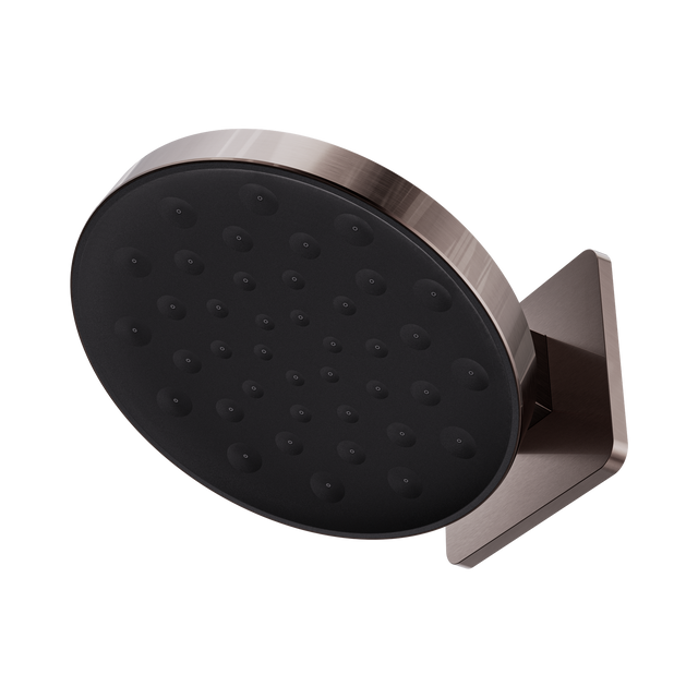 An image of Nero Tapware's Serenity Wall Shower Head Brushed Bronze