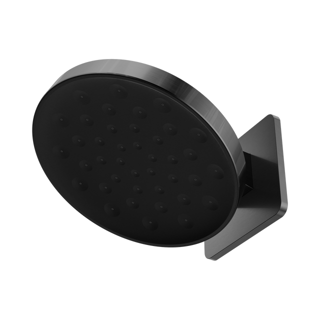 An image of Nero Tapware's Serenity Wall Shower Head Gun Metal