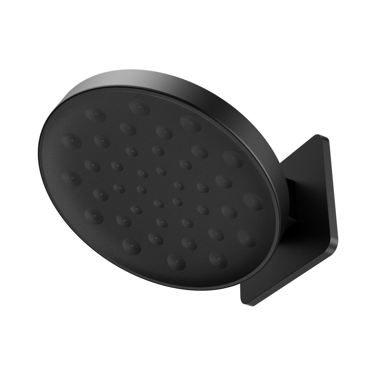 An image of Nero Tapware's Serenity Wall Shower Head Matt Black