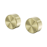 An image of Nero Tapware's Serenity Wall Top Assembly With Metal Handle Brushed Gold