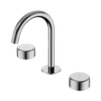 An image of Nero Tapware's Serenity Basin Set Arc Spout With Metal Handle Chrome