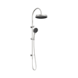 An image of Nero Tapware's Serenity Twin Shower Brushed Nickel