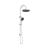An image of Nero Tapware's Serenity Twin Shower Brushed Nickel