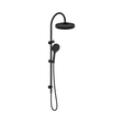 An image of Nero Tapware's Serenity Twin Shower Matt Black