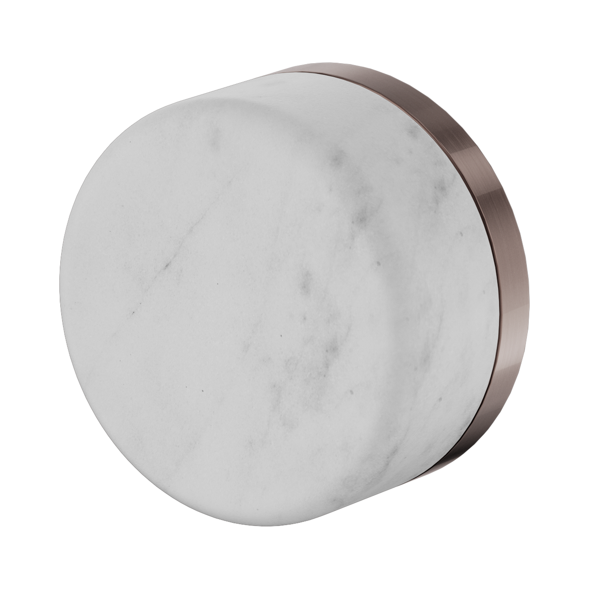 An image of Nero Tapware's Serenity Progressive Shower Mixer With Carrara Handle Brushed Bronze
