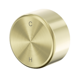 An image of Nero Tapware's Serenity Progressive Shower Mixer With Metal Handle Brushed Gold