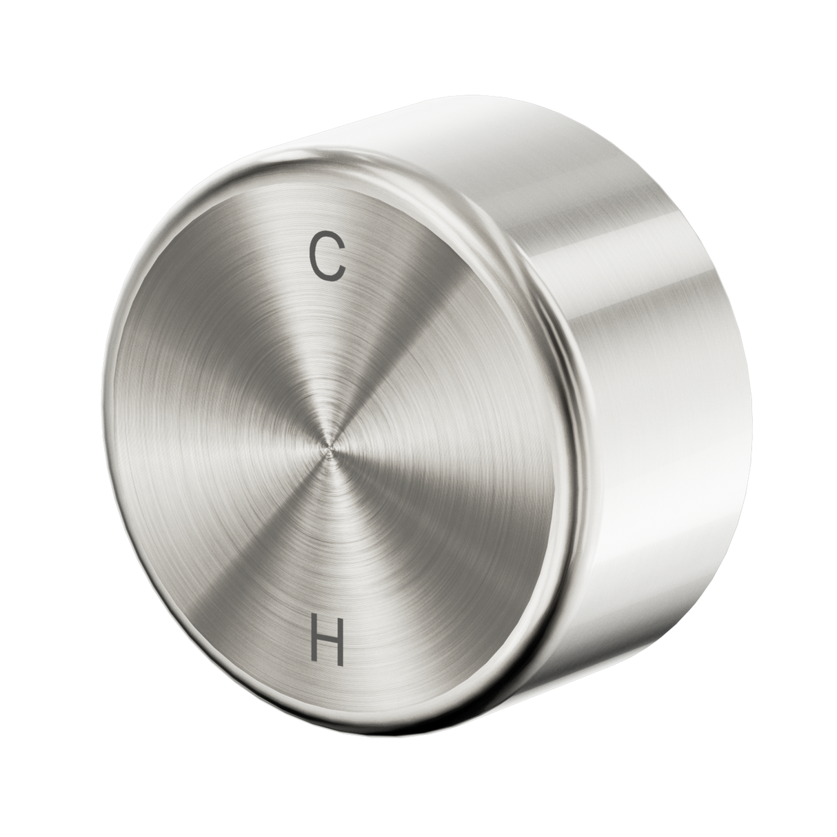 An image of Nero Tapware's Serenity Progressive Shower Mixer With Metal Handle Brushed Nickel
