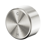 An image of Nero Tapware's Serenity Progressive Shower Mixer With Metal Handle Brushed Nickel