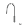 An image of Nero Tapware's Serenity Progressive Pull Out Kitchen Set With Metal Handle Chrome