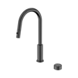 An image of Nero Tapware's Serenity Progressive Pull Out Kitchen Set With Metal Handle Gun Metal