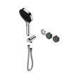 An image of Nero Tapware's Serenity Progressive Shower System With Verde Alpi Handle And Serenity Hand Shower Trim Kit Only Chrome